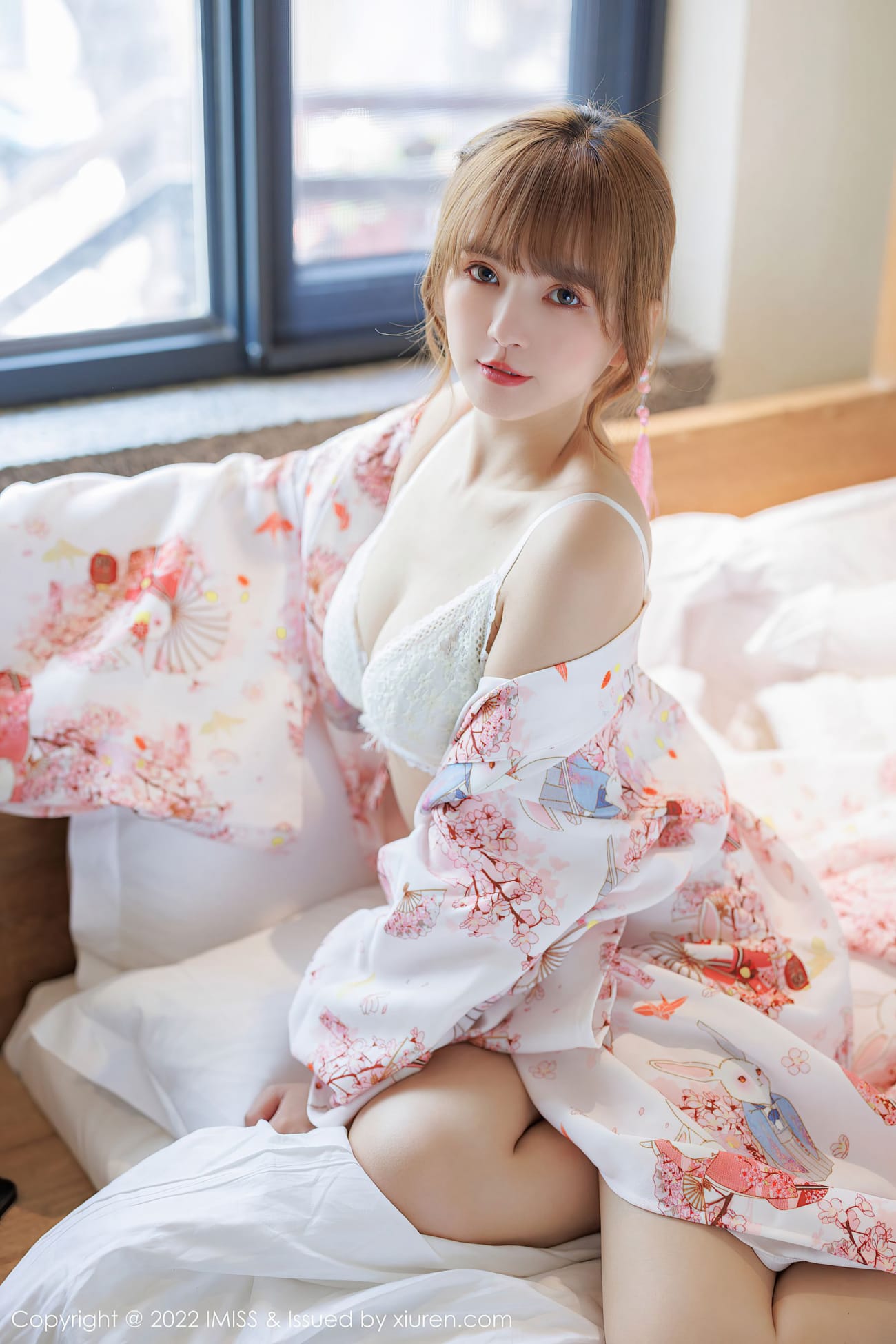 新人模特张思允Nice - 清新和服+内衣系列心愿写真