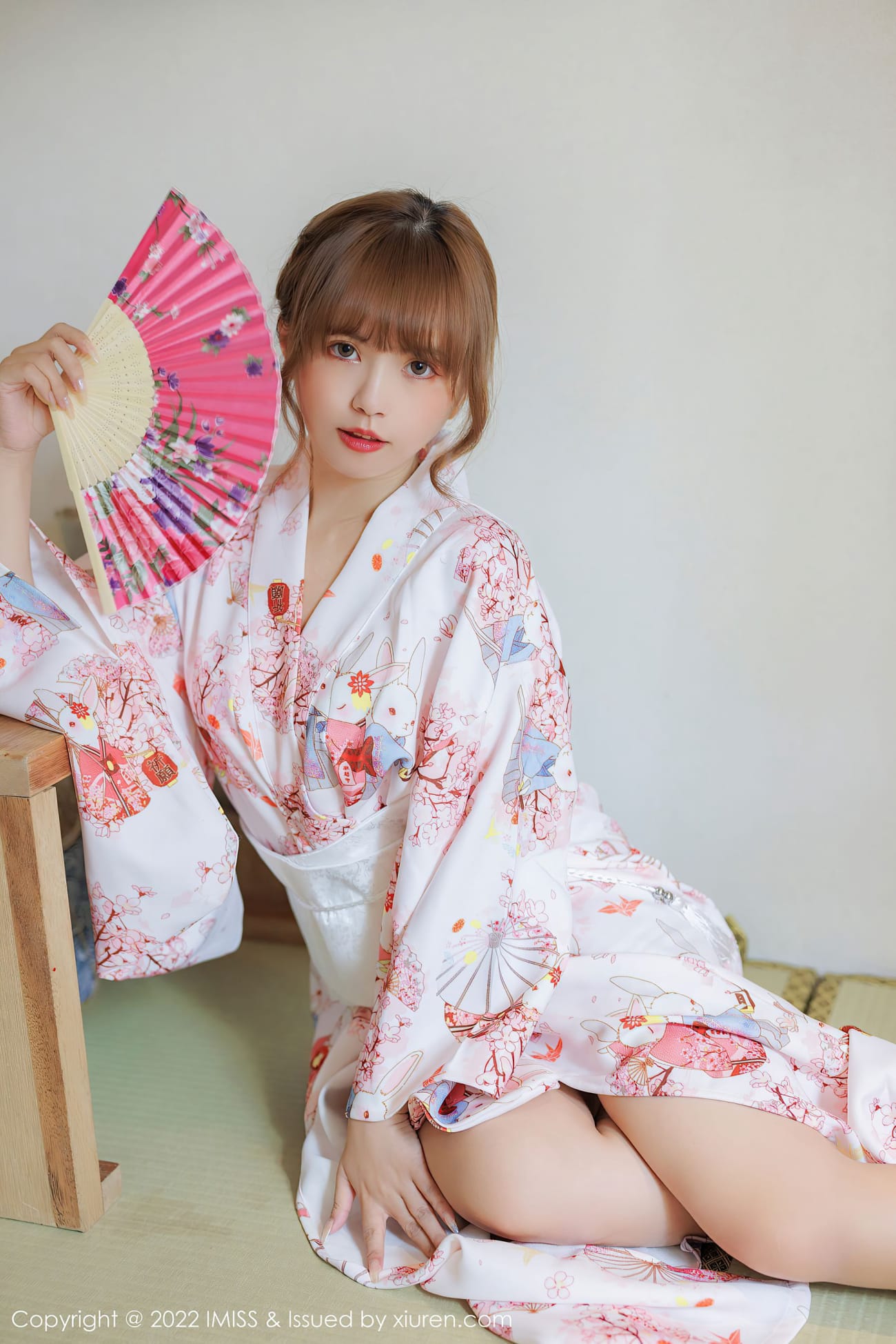 新人模特张思允Nice - 清新和服+内衣系列心愿写真