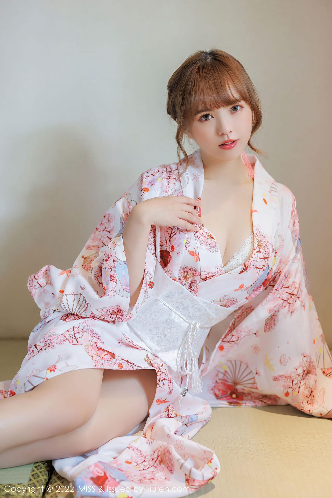 新人模特张思允Nice - 清新和服+内衣系列心愿写真