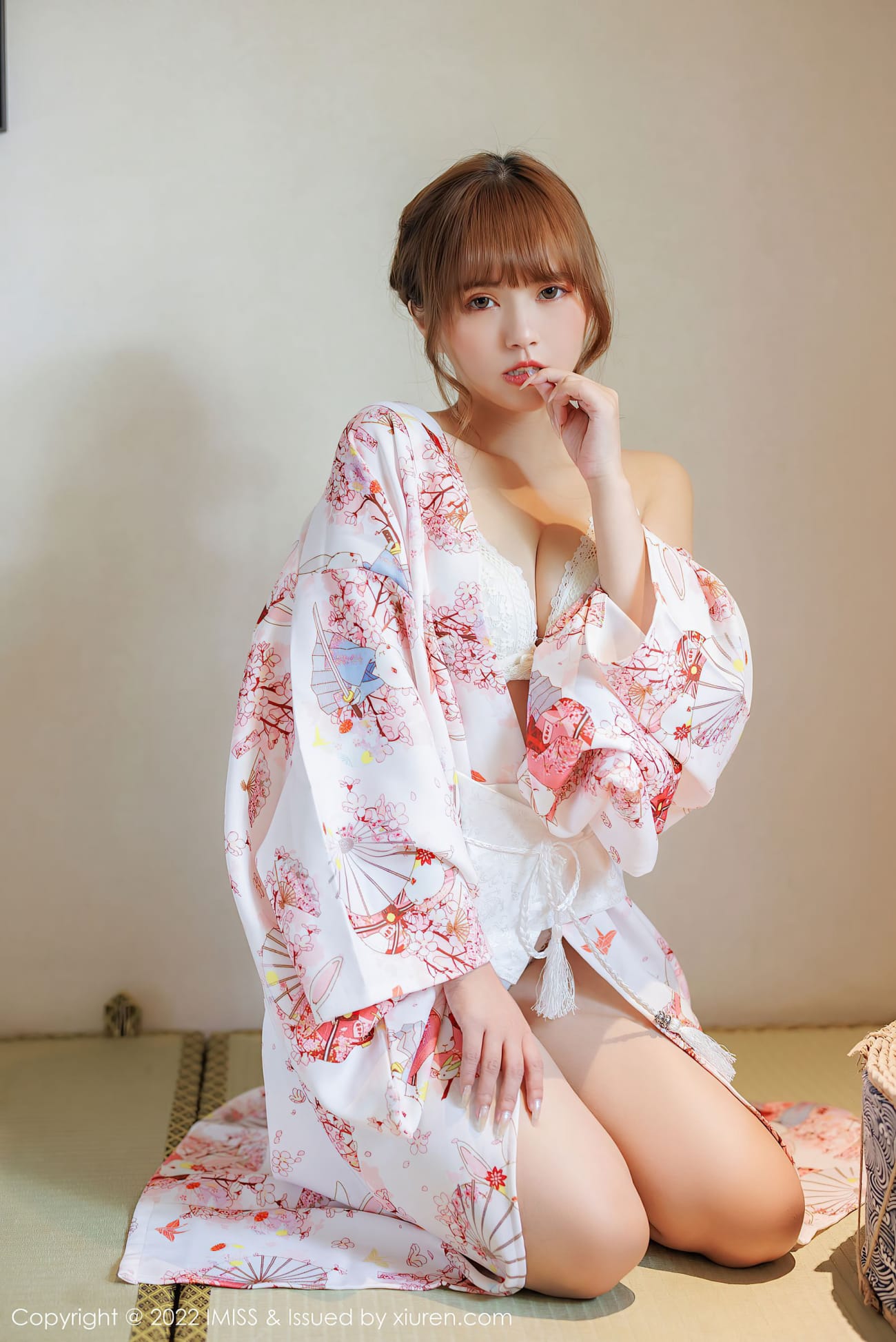 新人模特张思允Nice - 清新和服+内衣系列心愿写真