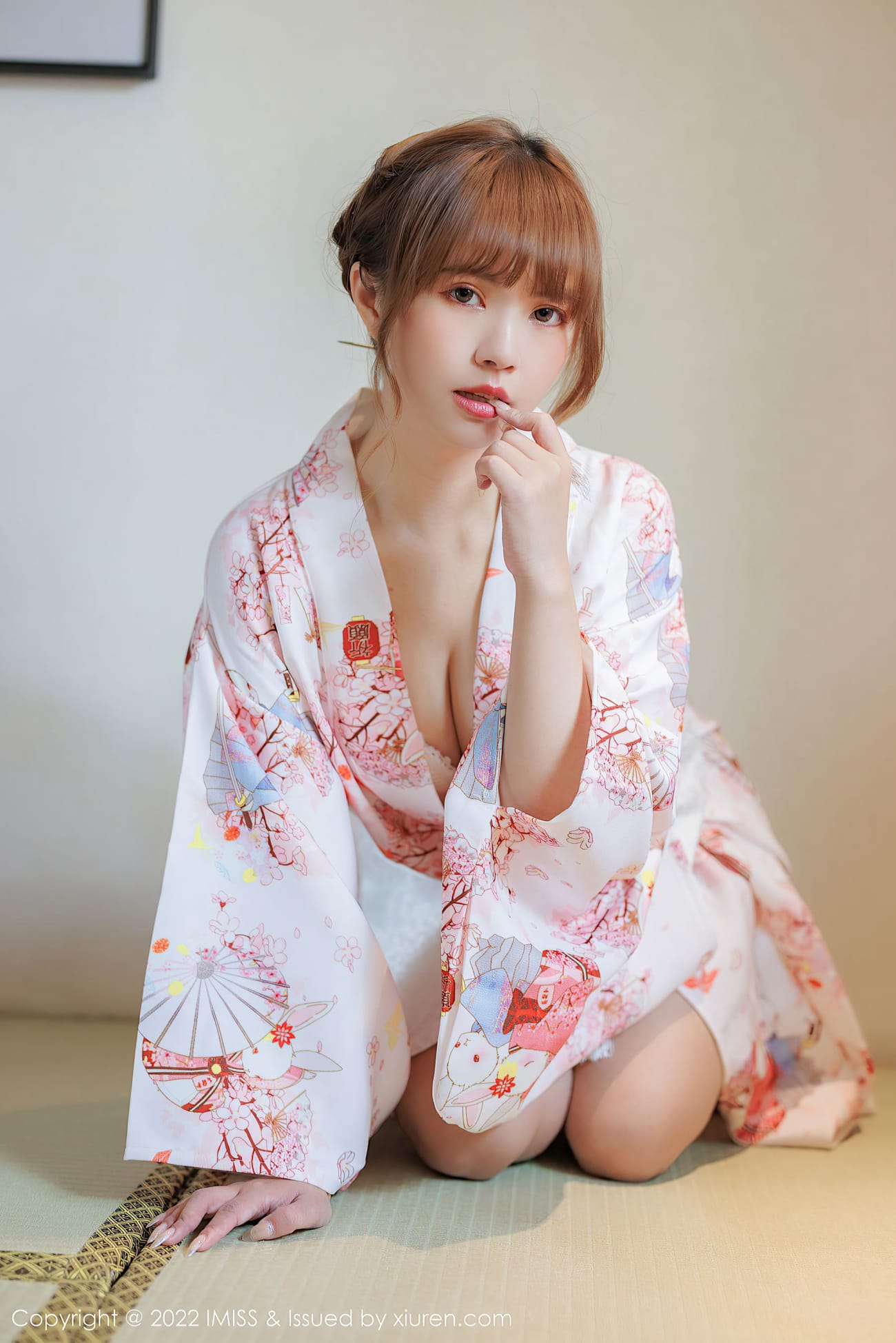 新人模特张思允Nice - 清新和服+内衣系列心愿写真