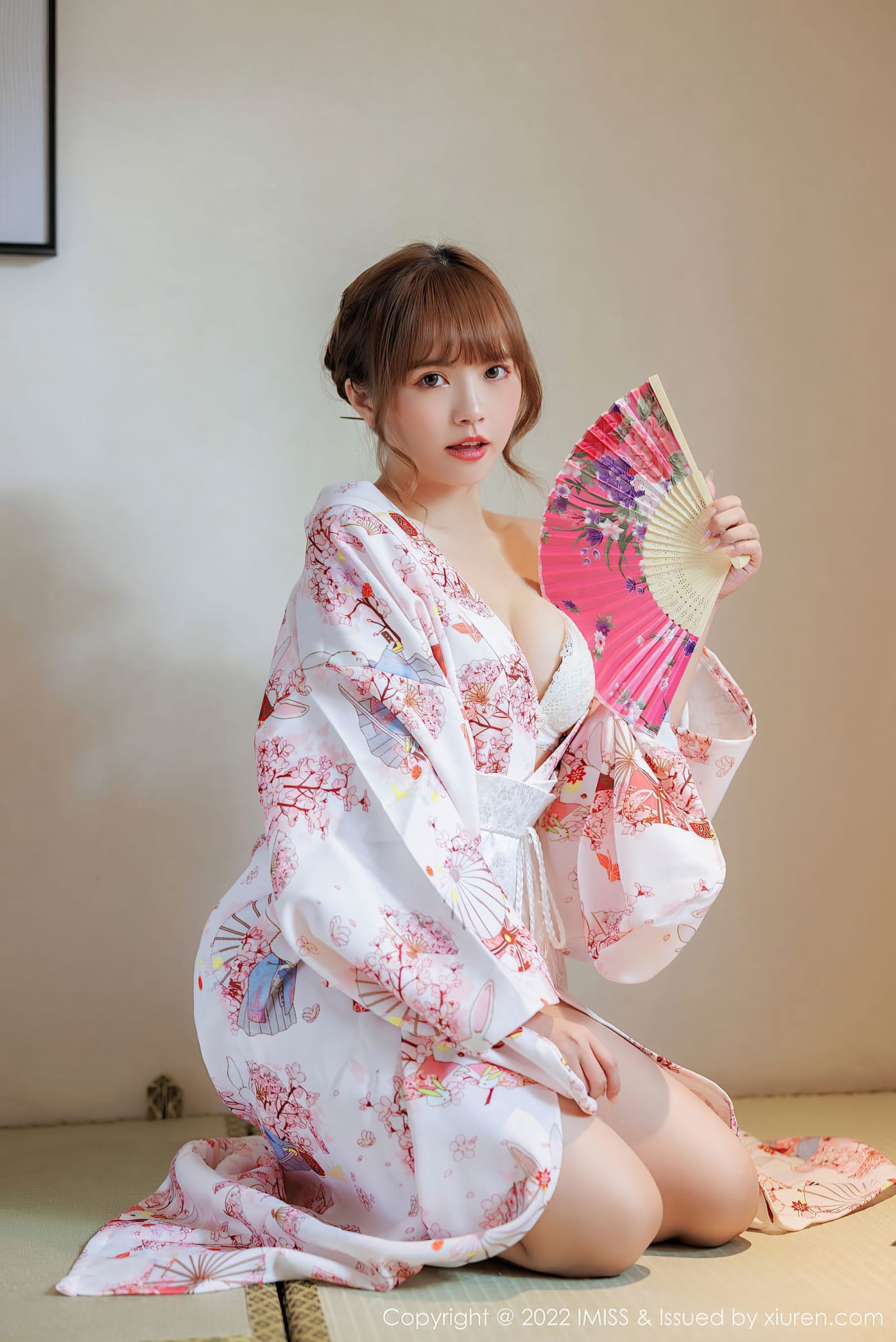 新人模特张思允Nice - 清新和服+内衣系列心愿写真