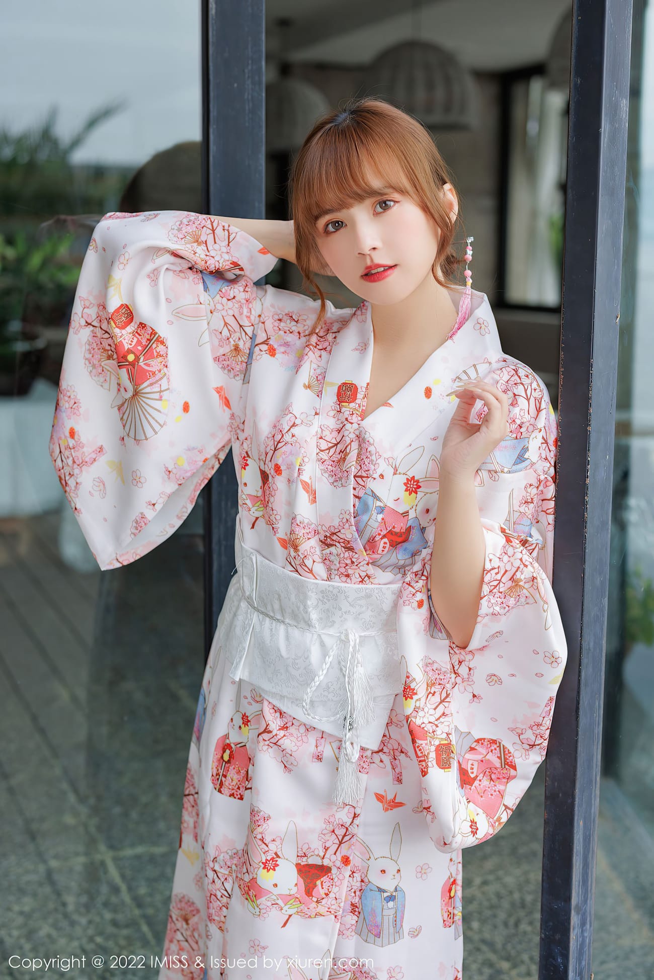 新人模特张思允Nice - 清新和服+内衣系列心愿写真