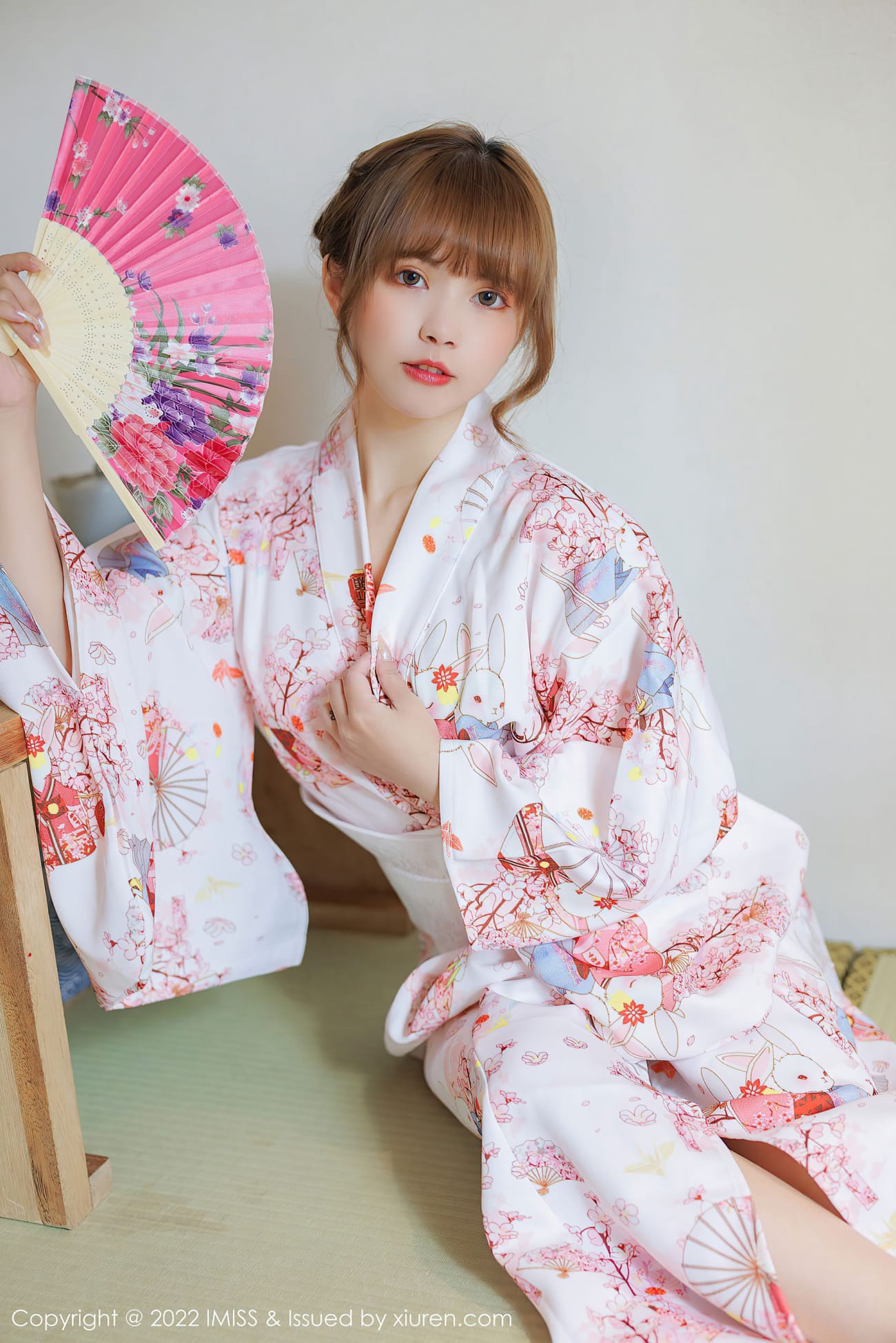 新人模特张思允Nice - 清新和服+内衣系列心愿写真
