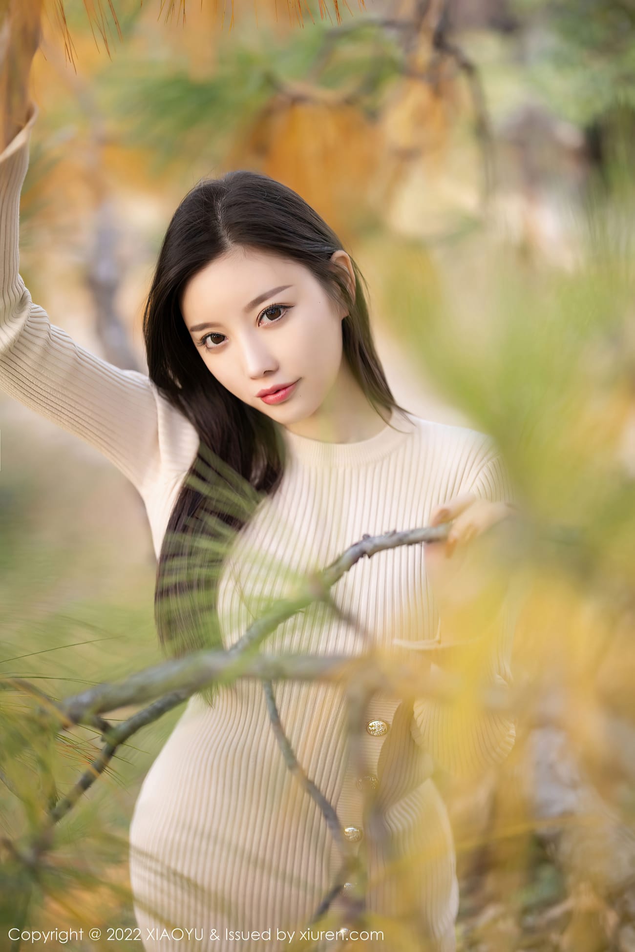 女神杨晨晨Yome - 毛线连衣裙+原色丝袜丽江旅拍