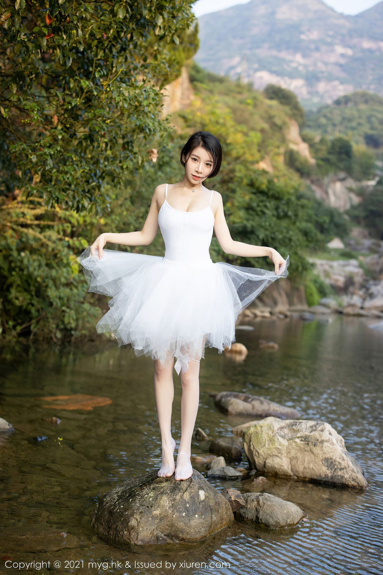 模特vetiver嘉宝贝儿 - 芭蕾服饰+丝袜主题长三角旅拍