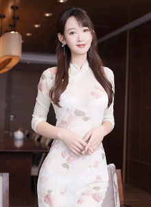 [秀人XiuRen] No.5139 模特唐安琪 - 轻透带花纹旗袍主题性感旅拍