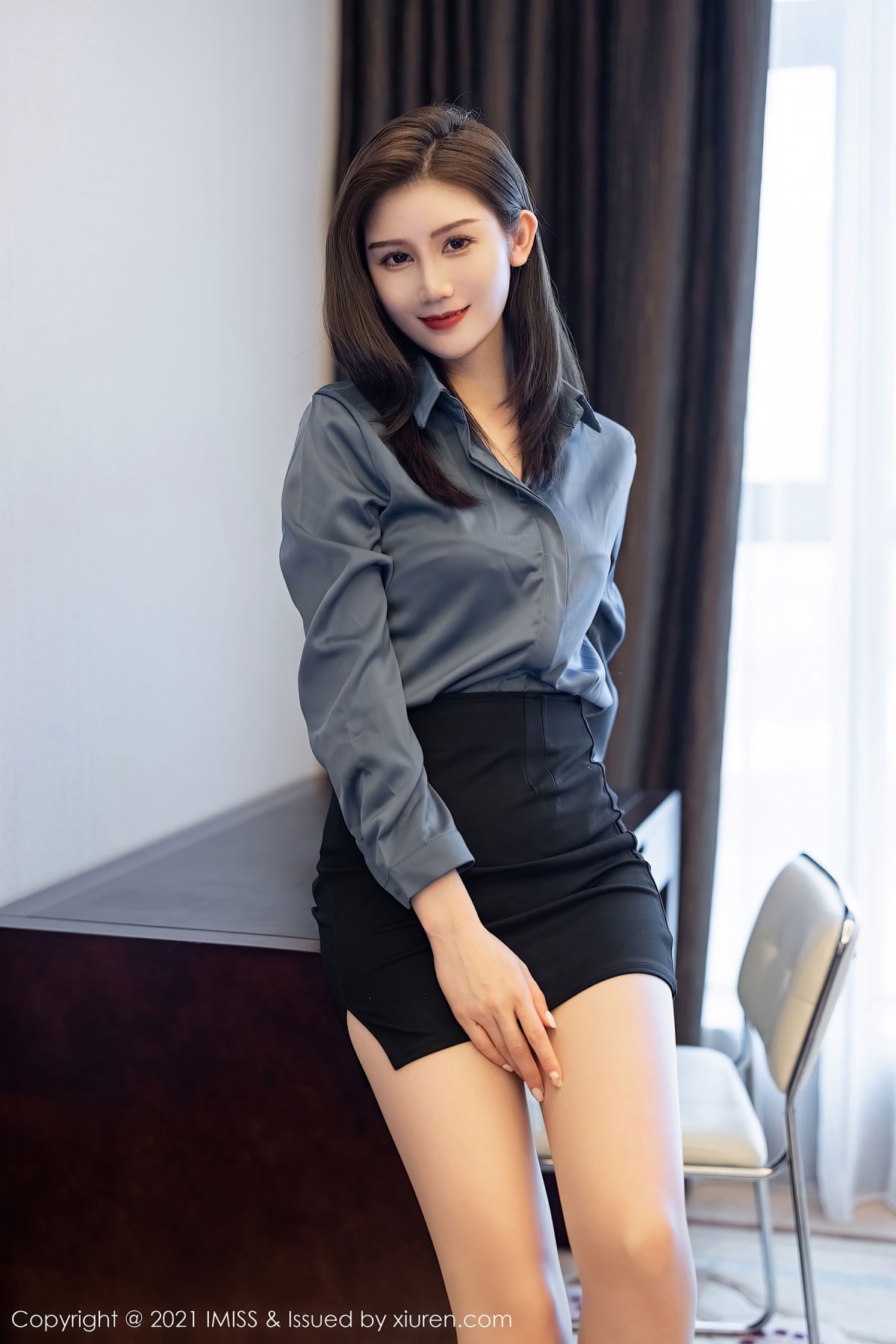 女神SISY思 - 都市OL+原色丝袜性感写真