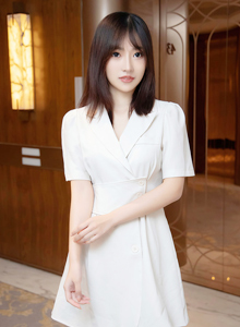 [秀人Xiuren] No.5184 模特西门小玉 - 白色连衣裙+黑丝系列性感写真