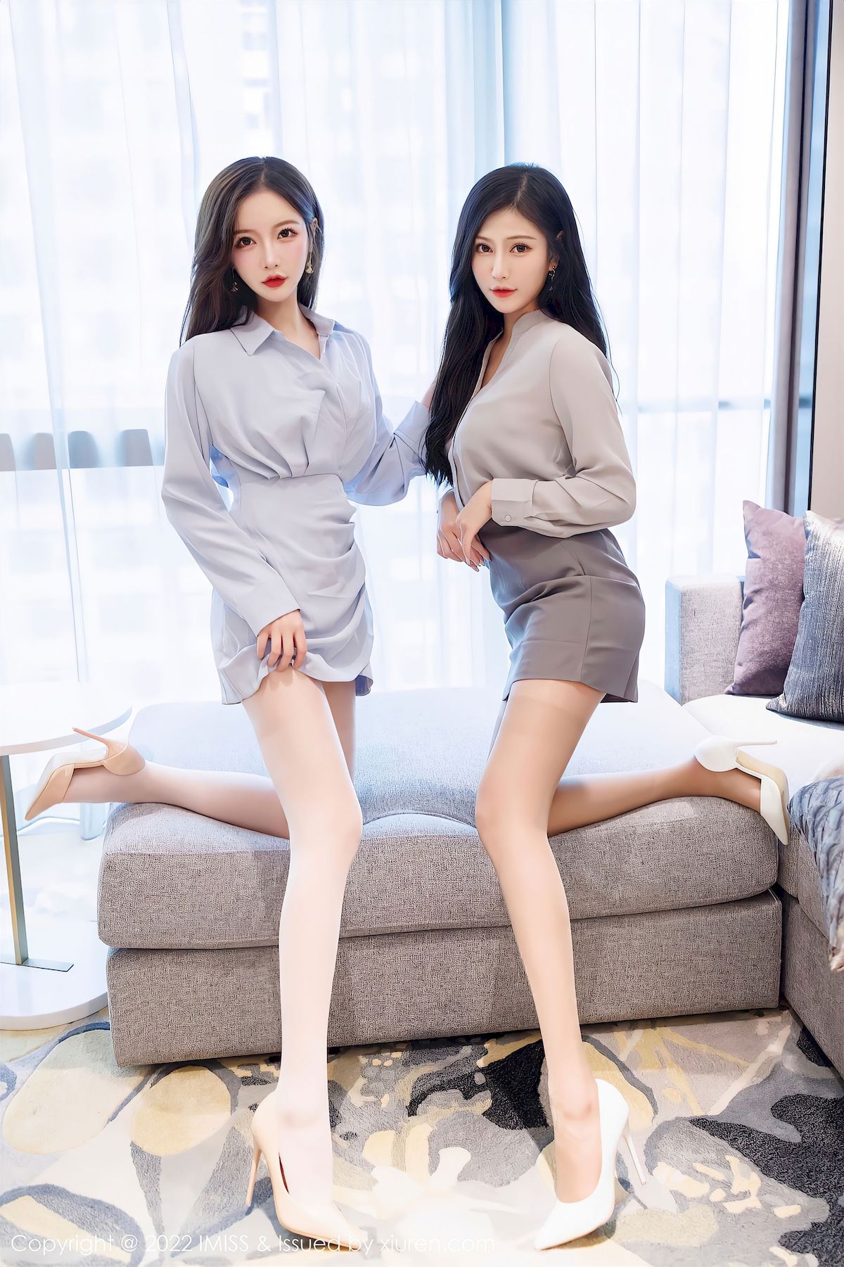 Lavinia肉肉&LindaLinda - 白领OL+丝袜合辑写真