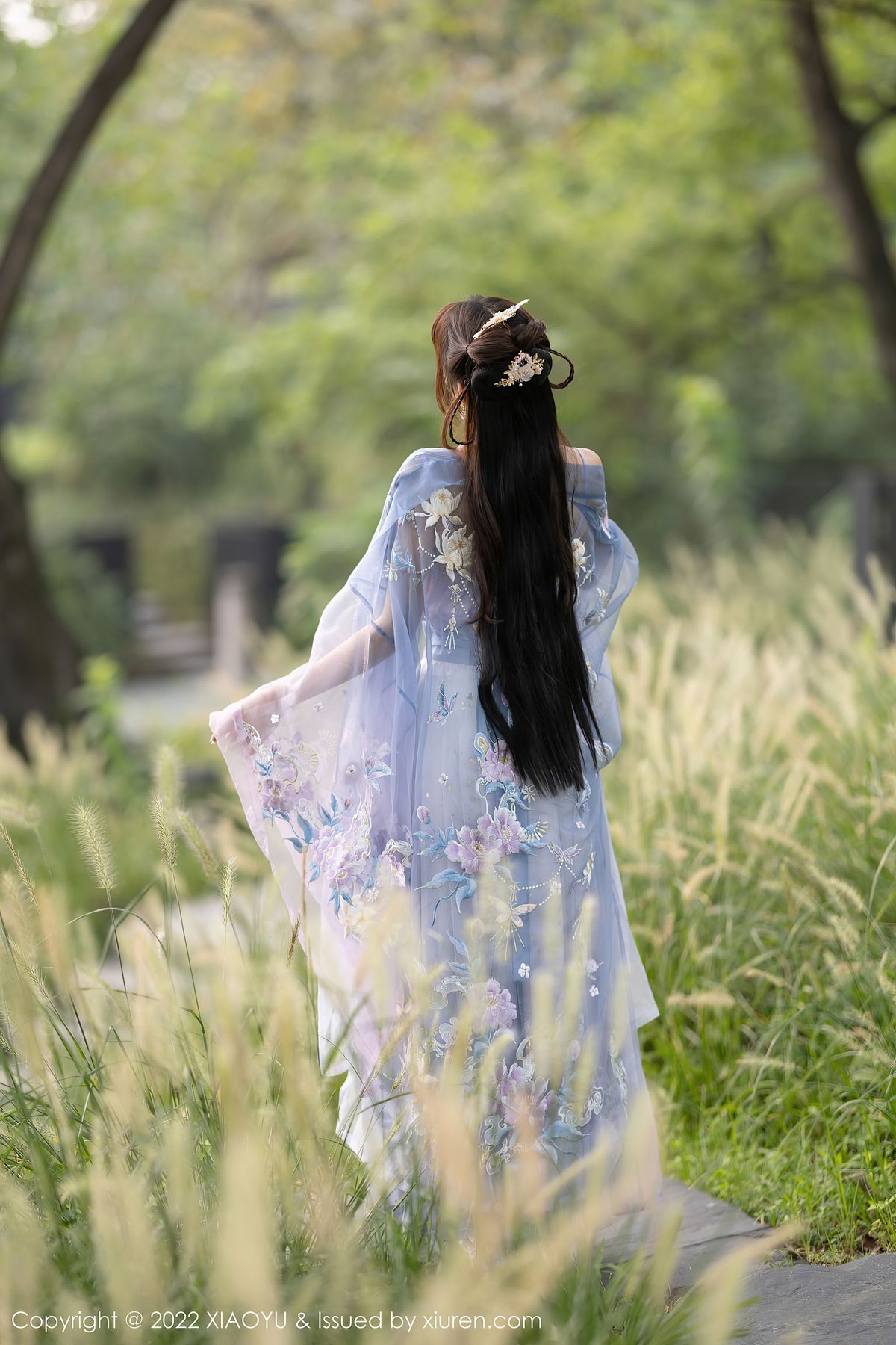 徐莉芝Booty - 浅紫古装服饰+西湖场景杭州旅拍