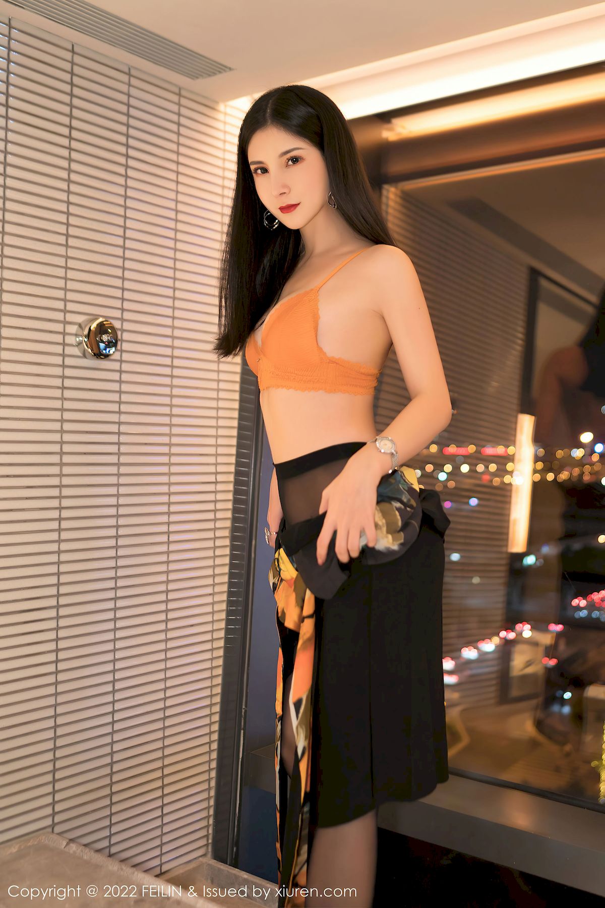 小蛮妖Yummy - 黑色连衣裙+诱人黑丝性感写真