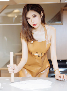 [秀人XiuRen] No.5634 女神绮里嘉ula - 淡粉连衣短裙+原色丝袜性感写真