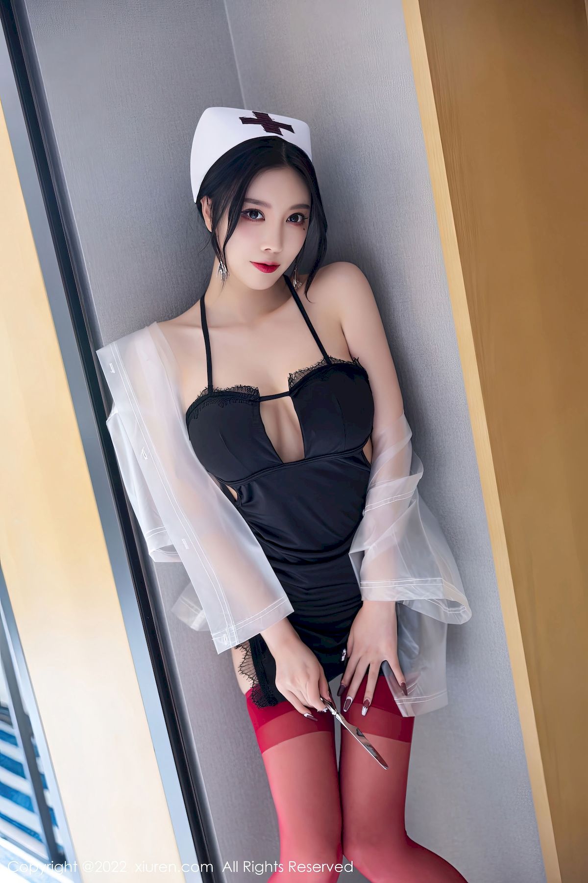 杨晨晨 - 护士制服+万圣节主题私房写真