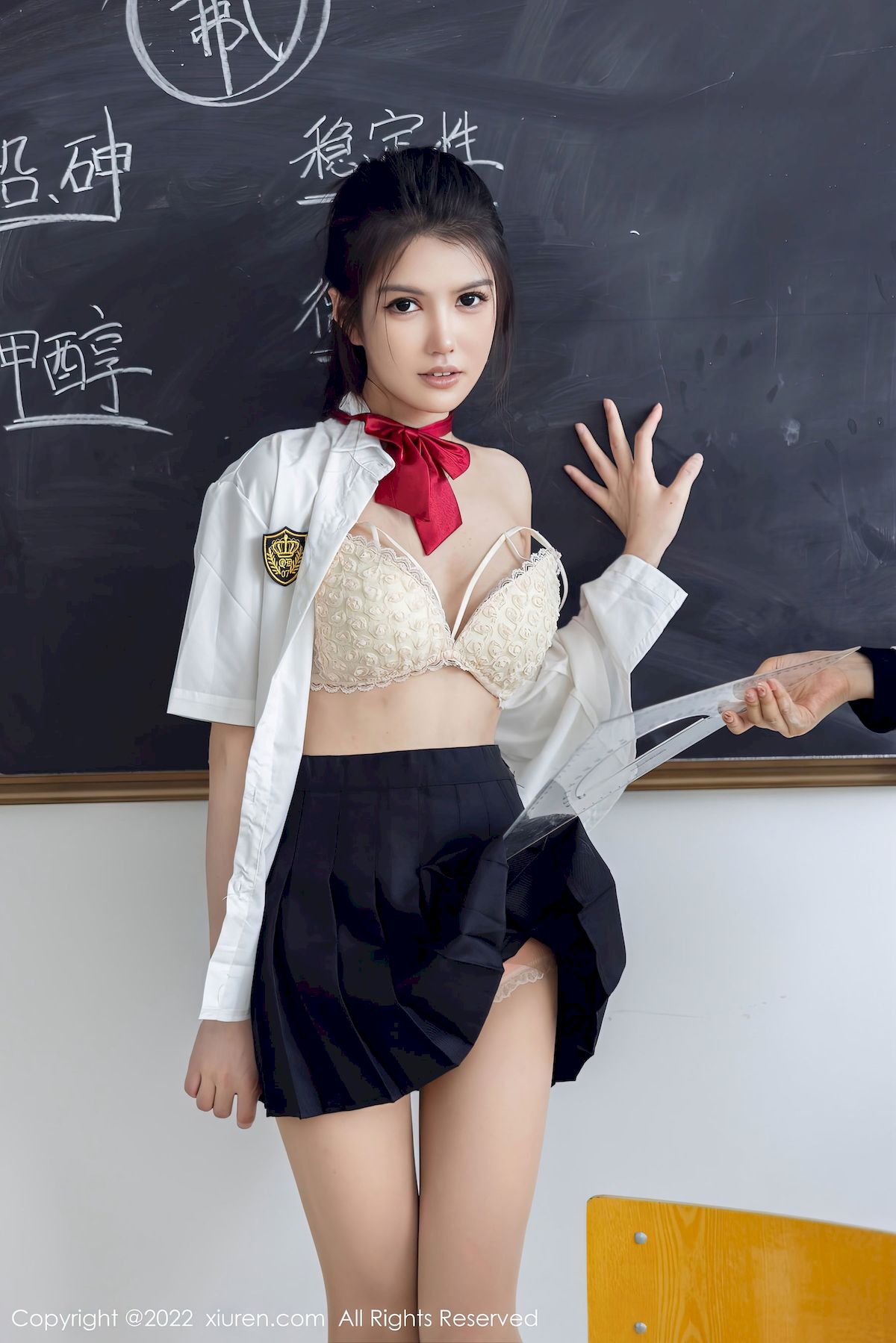 媛媛酱belle - JK制服+原色丝袜性感写真
