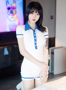 [秀人Xiuren] No.5291 模特奶瓶子 - 水手服饰+白色长袜性感写真