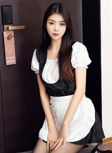 [秀人XiuRen] No.5706 模特可樂Vicky - 厨娘服饰+黑丝高跟鞋性感写真