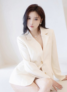 [XIAOYU语画界] Vol.1031 杨晨晨Yome - 白色西服+丰腴身材性感写真
