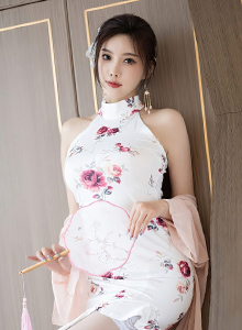[XIAOYU语画界] VOL.1046 杨晨晨Yome - 白丝旗袍+茶艺主题贵州旅拍