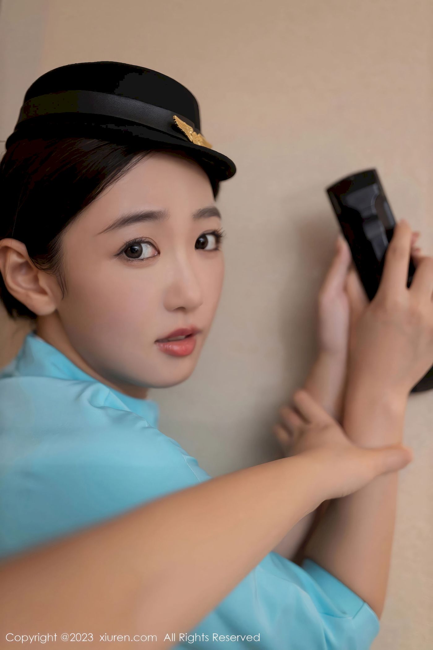 唐安琪 - 空姐制服+曼妙身材性感写真